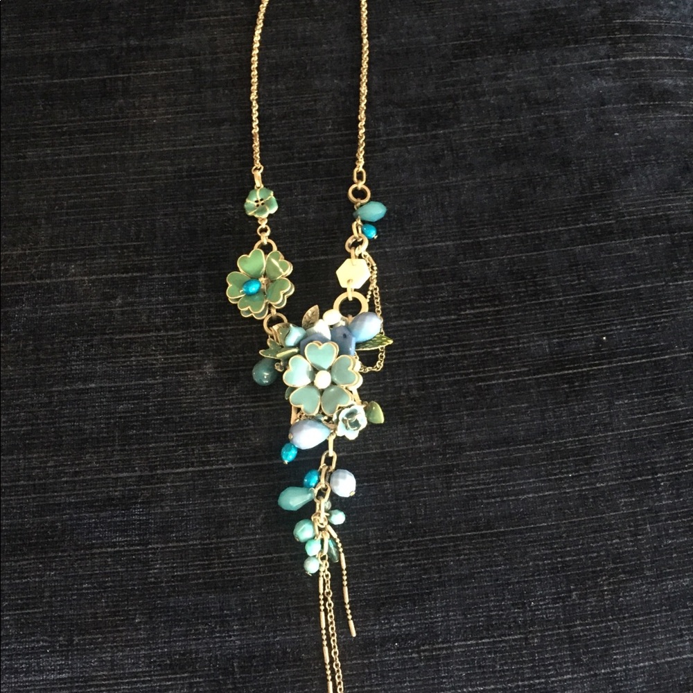 Statement Flower Necklace - image 5